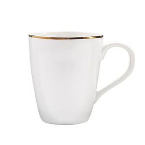 Gold rim Coffee Mug